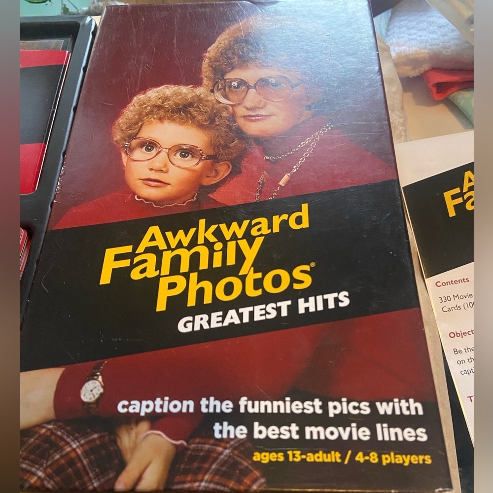 Awkward Family Photos Greatest Hits Game Preowned In Great Condition